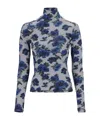 Coperni Long-sleeved Sweater In Blue