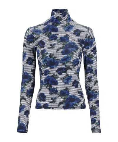 Coperni Long-sleeved Sweater In Blue