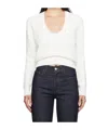 Coperni Long-sleeved Sweater In White