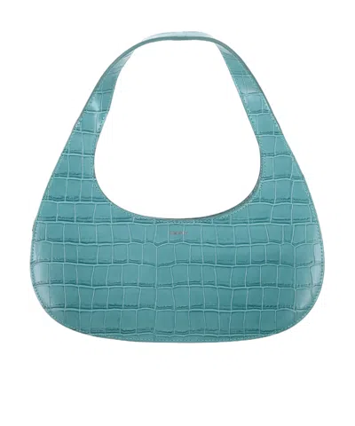 Coperni Loop Swipe Tote Bag In Blue