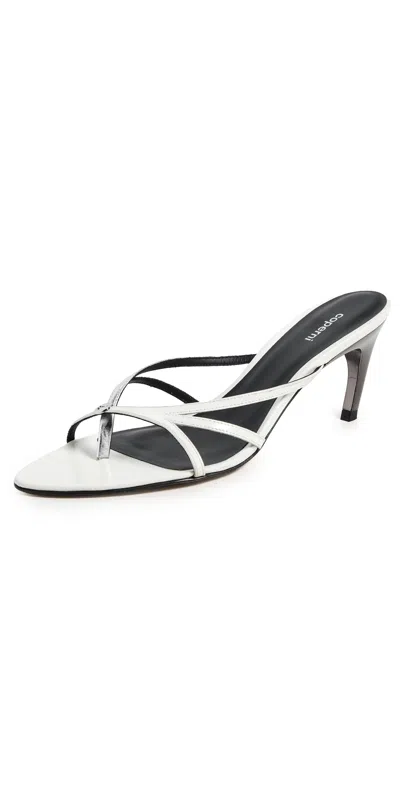 Coperni Low Strap Sandals White