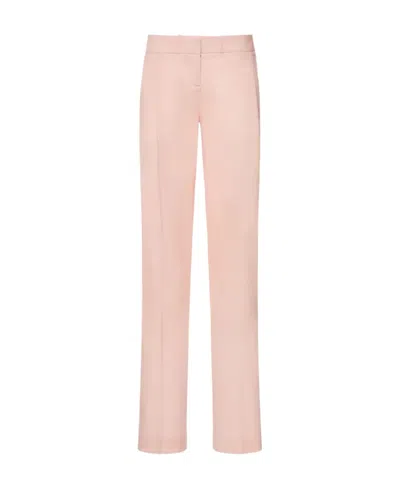 Coperni Low-waist Loose Dress Pants In Pink
