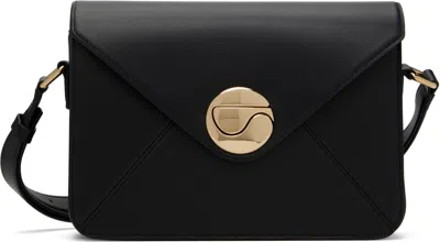 Coperni Mail Box Shoulder Bag In Black