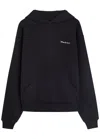 Coperni Maleficent Hooded Cotton Sweatshirt With Kangaroo Pocket