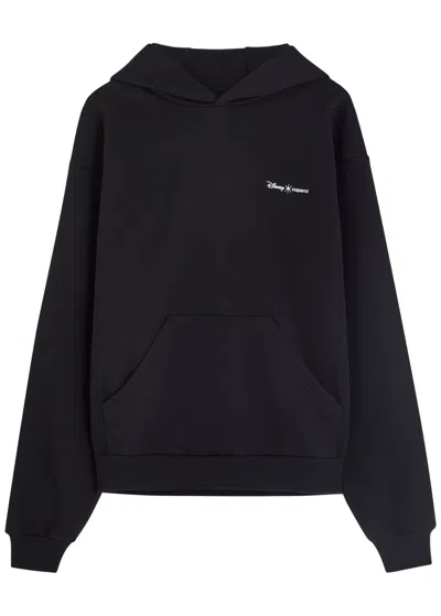 COPERNI COPERNI MALEFICENT HOODED COTTON-BLEND SWEATSHIRT