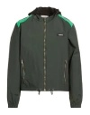 Coperni Man Jacket Dark Green Size S Polyamide In Green