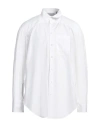 Coperni Man Shirt White Size L Cotton In White