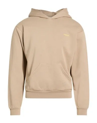 Coperni Man Sweatshirt Beige Size L Cotton, Polyester In Neutral