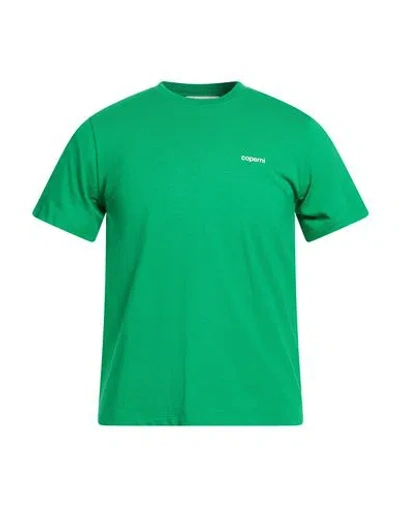 Coperni Man T-shirt Green Size M Cotton