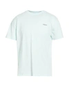 Coperni Man T-shirt Sky Blue Size Xxl Cotton In Blue