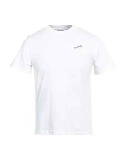 Coperni Man T-shirt White Size Xs Cotton
