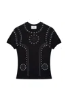 Coperni Mantra Graphic Print T-shirt In Black