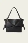 Coperni Medium Belt Cabas Bag In Black In Black