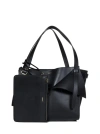 Coperni Medium Belt Cabas Shoulder Bag In Black