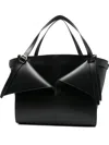 Coperni Medium 'belt Cabas' Shopping Bag In Black