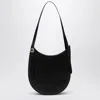 Coperni Medium Black Leather Hobo Shoulder Bag In Black