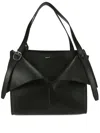 Coperni Folded-detail Shoulder Bag In Black