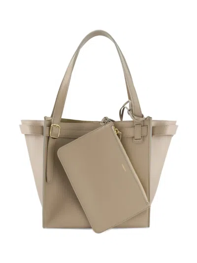 Coperni Medium Cabas Belt Tote Bag In Neutral