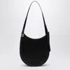 Coperni Medium Black Leather Hobo Shoulder Bag