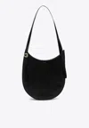 Coperni Curved Calf Leather Shoulder Bag With Strap