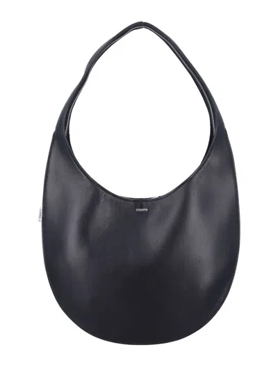 Coperni Medium Soft Swipe Bag In Black