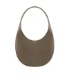 Coperni Medium Curved Shoulder Bag With Top Handle In Brown
