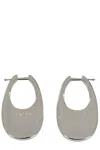 Coperni Medium Swipe Earring In Metallic