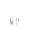 Coperni Medium Swipe Earrings -  - Metal - Silver In Silver