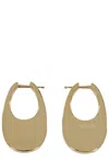 Coperni Medium Swipe Earrings In Gold