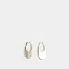 Coperni Medium Swipe Earrings -  - Metal - Silver In Silver