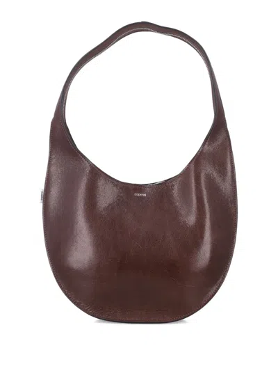 Coperni Medium Zip Tote Bag In Brown