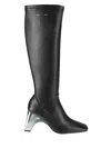 Coperni Metal Bridge Stretch Boots In Black