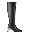Coperni Metal Bridge Stretch Boots In Black