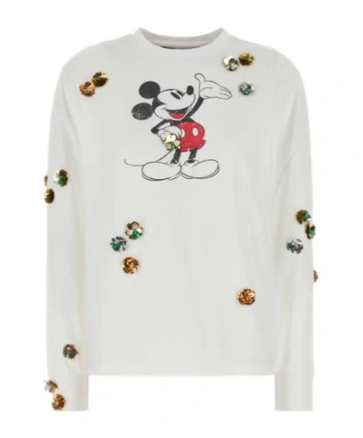 COPERNI COPERNI X DISNEY MICKEY EMBELLISHED T-SHIRT