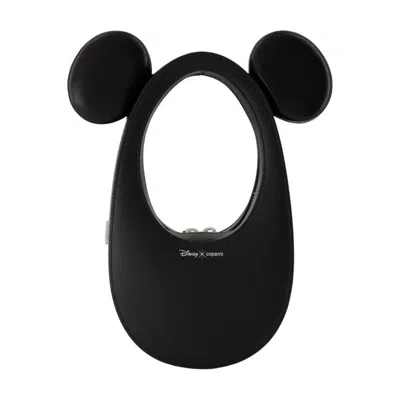 Coperni Mickey Mini Swipe Purse In Black