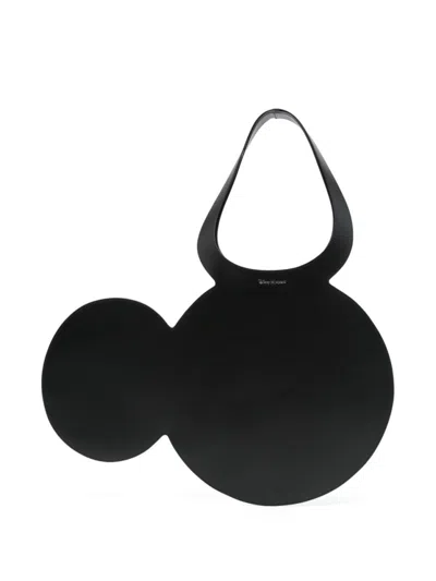 Coperni Mickey Mouse-inspired Black Calfskin Tote Bag