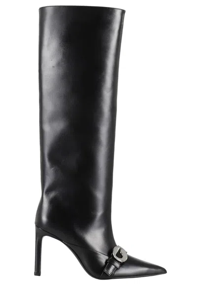COPERNI MID-CALF LEATHER BELT BOOT