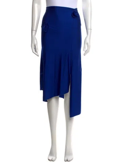 Pre-owned Coperni Midi Length Skirt W/ Tags In Blue