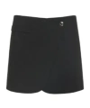 Coperni Midrise Mini Skirt In Black