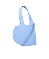 Coperni Blue Mini Heart Tote In Light Blue