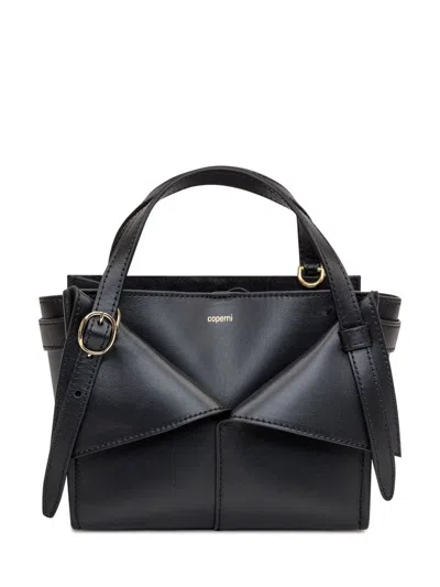 Coperni Mini Belt Cabas Bag In Black