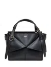 Coperni Buckle Detail Crossbody Top Handle Bag In Black