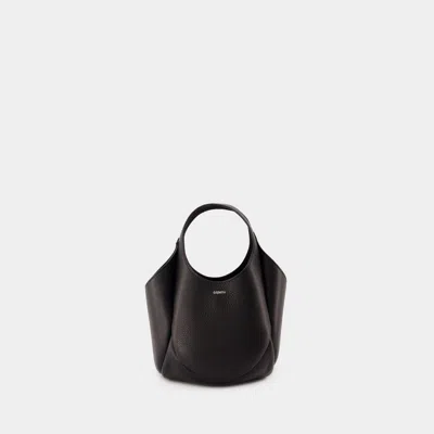 Coperni Mini Bucket Swipe Bag In Black