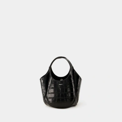 Coperni Mini Bucket Swipe Shopper Bag -  - Leather - Black