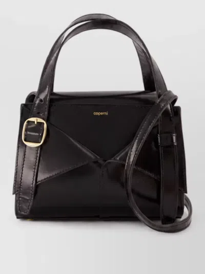 Coperni Mini Calf Leather Belt Bag In Black