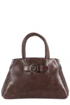 Coperni Mini Data Bag In Brown