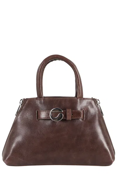 Coperni Mini Data Bag In Brown