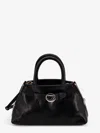 Coperni Mini Data Leather Shoulder Bag In Black