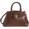 Coperni Mini Data Leather Top Handle Bag