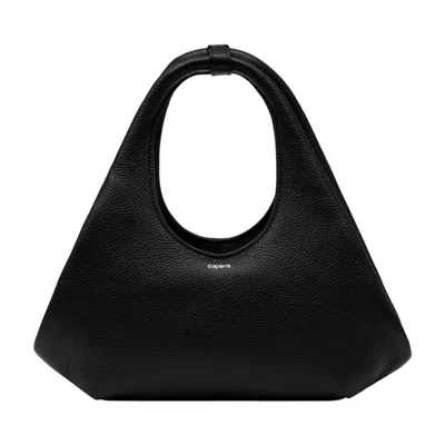 Coperni Mini Folded Purse -  - Leather - Black